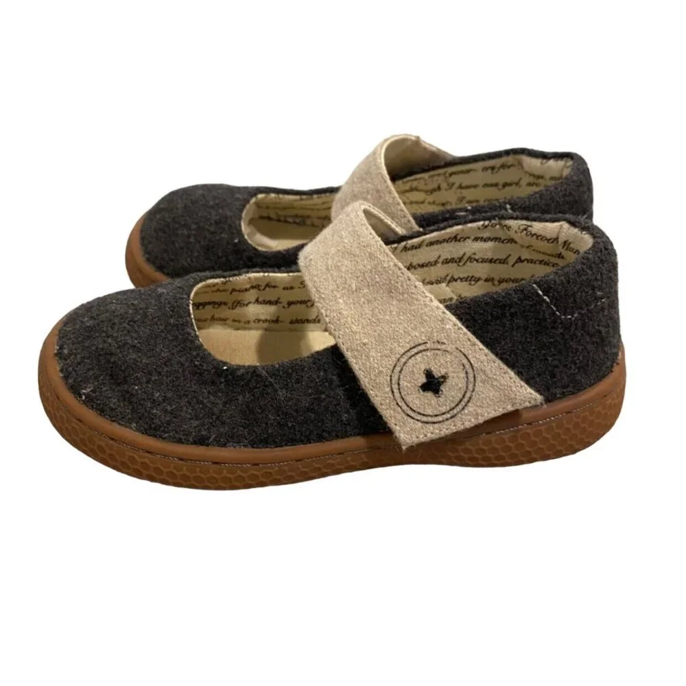 Livie & Luca Sz 9 Grey Carta II Mary Jane Shoes